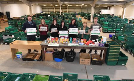 Supporting the local foodbank