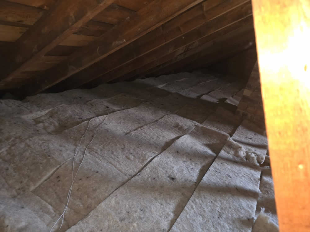 Sheep wool insulation